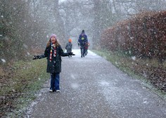 Snežilo bo! Pripravite se, meteorologi pravijo, da bo pobelilo tudi doline