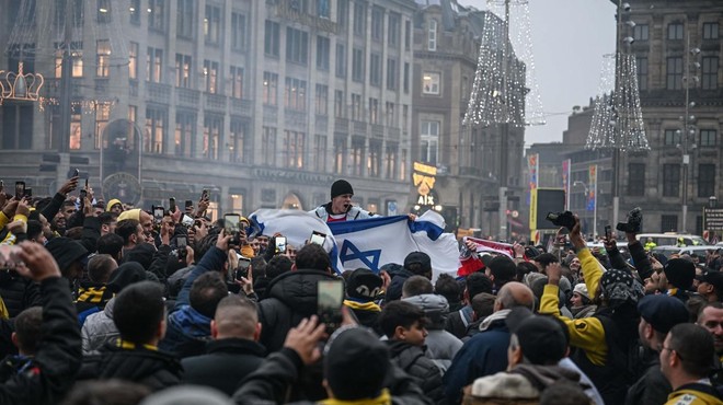 Spopadi v Amsterdamu: izraelski premier za evakuacijo poslal dve letali (foto: Profimedia)