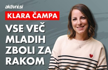 "Vse več mladih zboli za rakom"