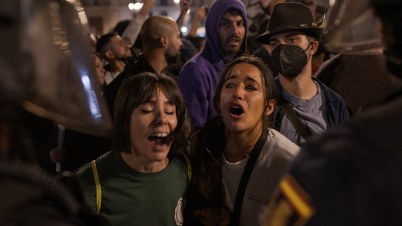 Valencia, protest