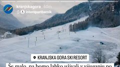 sneg Kranjska Gora