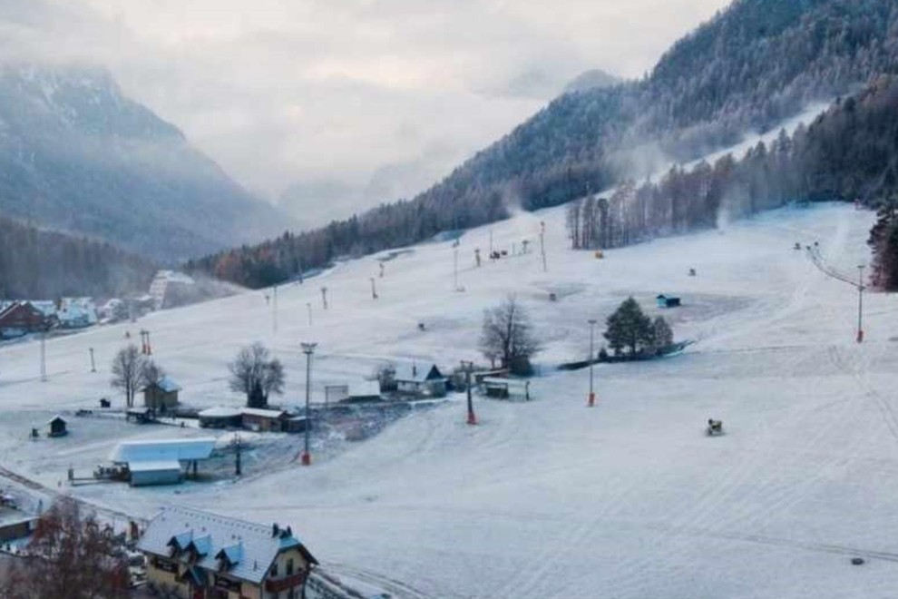 sneg Kranjska Gora