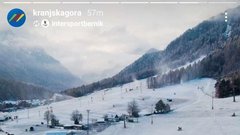 sneg Kranjska Gora