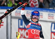 Slovenke z neprepričljivim nastopom v Leviju, Shiffrinova vse bližje zgodovinskemu dosežku