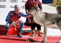 Noel prvič boter severnemu jelenu v Leviju, Marovt po spodbudni vožnji odstopil