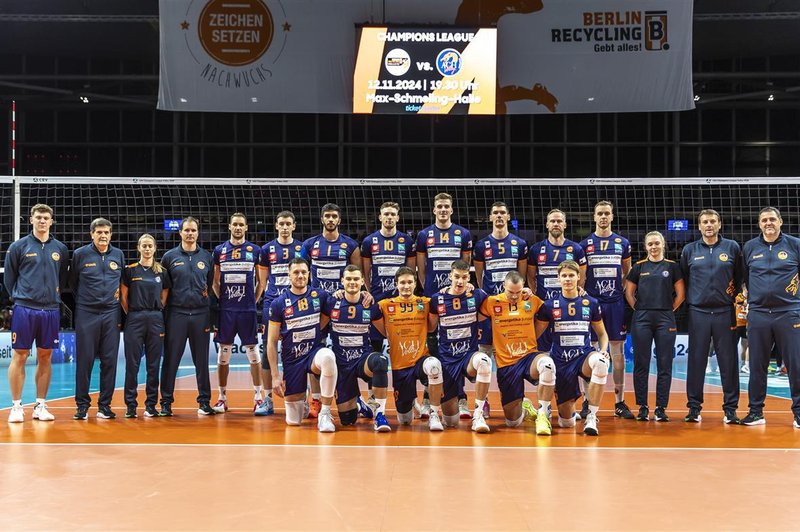 Tivoli gosti odbojkarski spektakel: bo ACH Volley presenetil evropske velikane? (foto: Facebook)