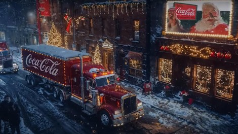 Legendarni božični oglas za Coca-Colo so predelali z umetno inteligenco, a ljudje niso najbolj navdušeni