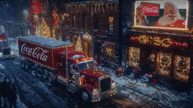 Legendarni božični oglas za Coca-Colo so predelali z umetno inteligenco, a ljudje niso najbolj navdušeni (foto: Coca-cola Christmas Advert 2024 / Coca-Cola (YouTube, zajem zaslona))