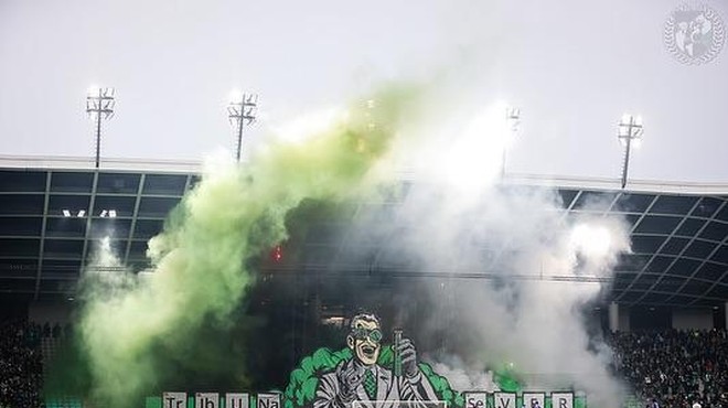 Derbi brez zmagovalca, a z globo: Maribor in Olimpija kaznovana (foto: Facebook)