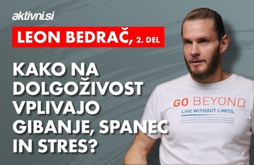 "Za vsako uro, ki jo vložimo v vadbo, dobimo nazaj 3 ure življenja"