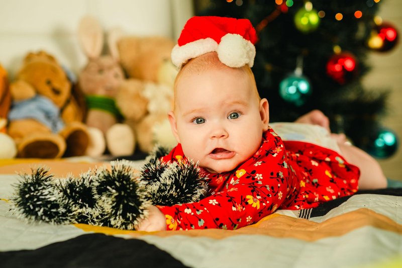 otrok dojenček božič december prazniki