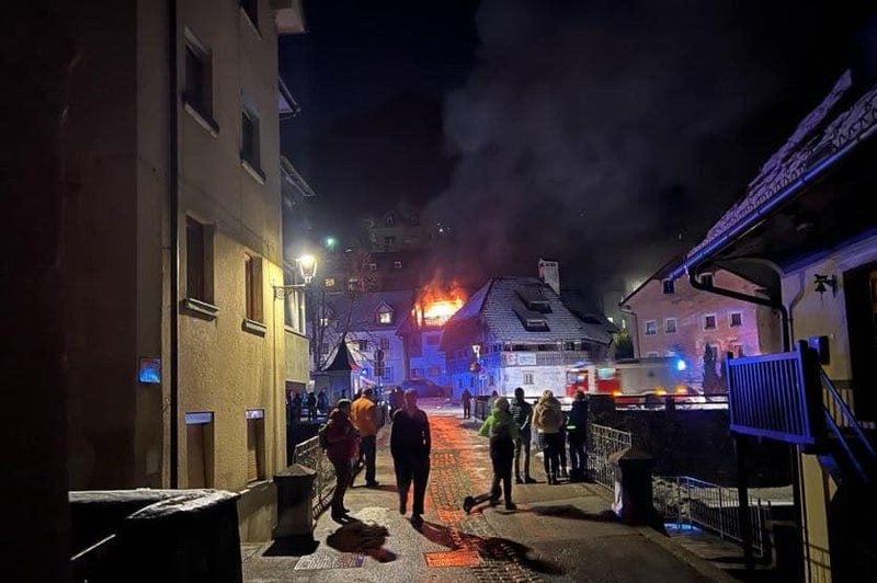 Grozljive posledice požara v Tržiču: Waldi ni preživel (foto: PGD Tržič FB)