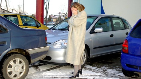 promet nesreča avtomobil žalost stres