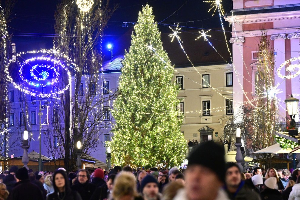 Ljubljana lučke prižig lučk