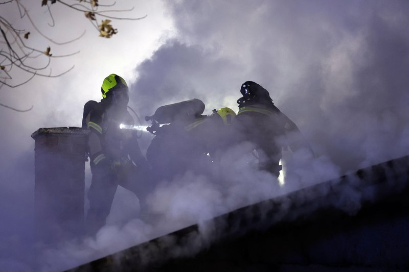 požar Slovenija Ljubljana gasilec gasilci Celovška cesta Vižmarje