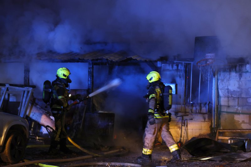 požar Slovenija Ljubljana gasilec gasilci Celovška cesta Vižmarje