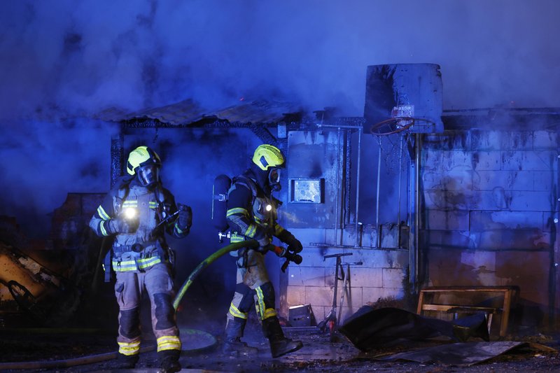 požar Slovenija Ljubljana gasilec gasilci Celovška cesta Vižmarje