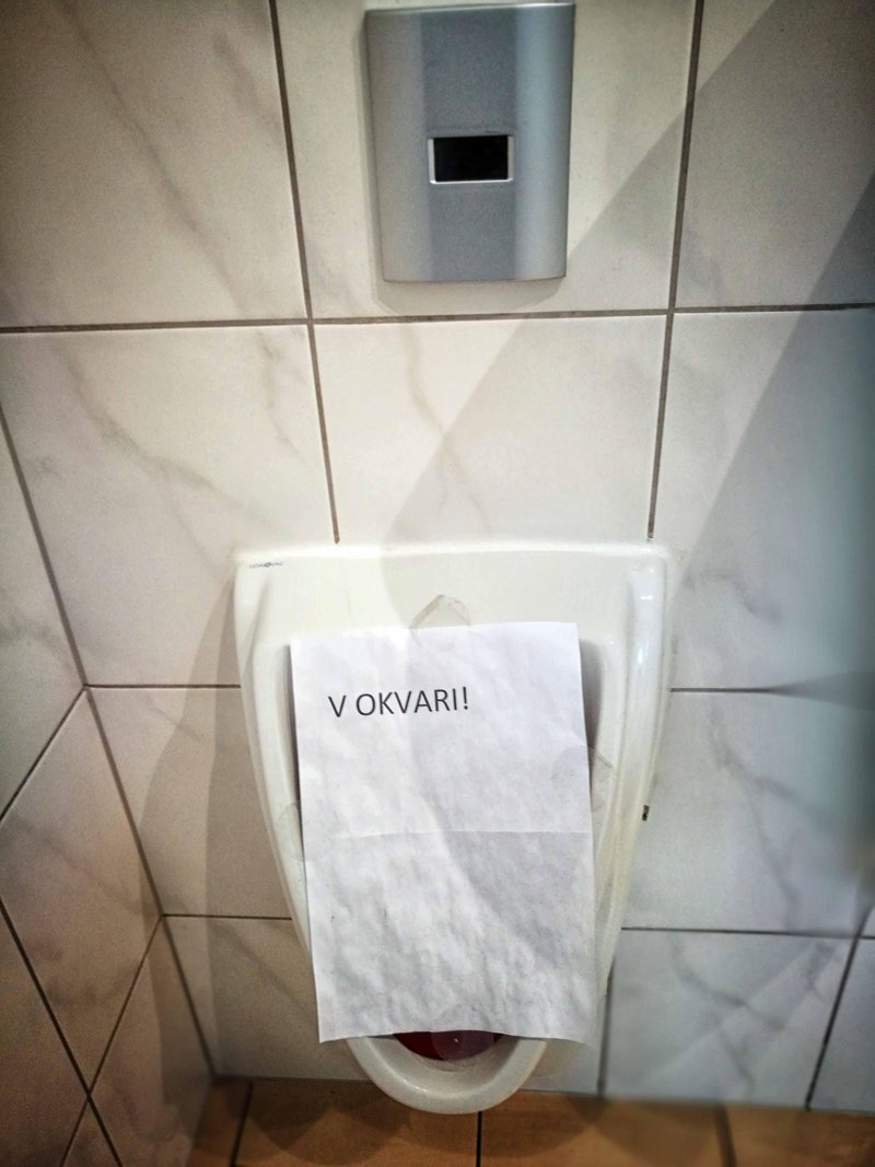 wc v okvari