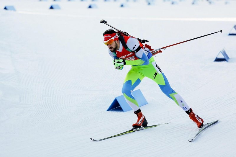 Jakov Fak poskrbel za slovenski uspeh in se prebil med deseterico (foto: Profimedia)