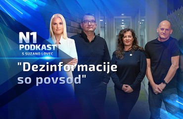 "Dezinformacije so povsod" | N1 podkast s Suzano Lovec