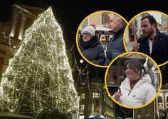 Mimoidoči brez dlake na jeziku o praznični Ljubljani: "Lani mi je bila bolj ... " (VIDEO)