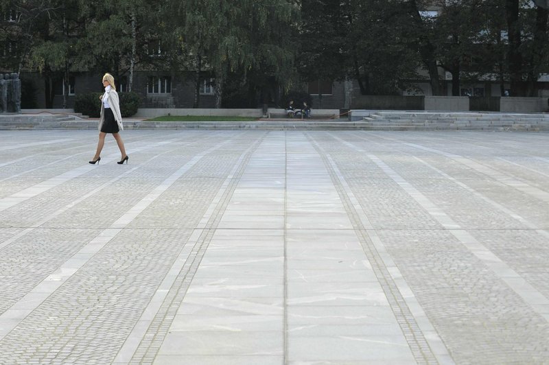 Na Trgu republike bo zrastel spomenik slovenske osamosvojitve, njegova postavitev pa bo draga kot žafran (foto: Žiga Živulović jr. /BOBO)