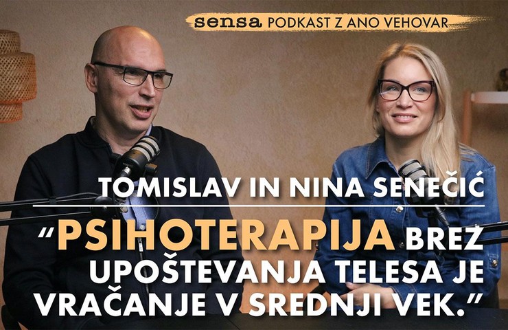 Tomislav in Nina Senečić: “Vse, kar je za psiho preveč, nase prevzame telo”