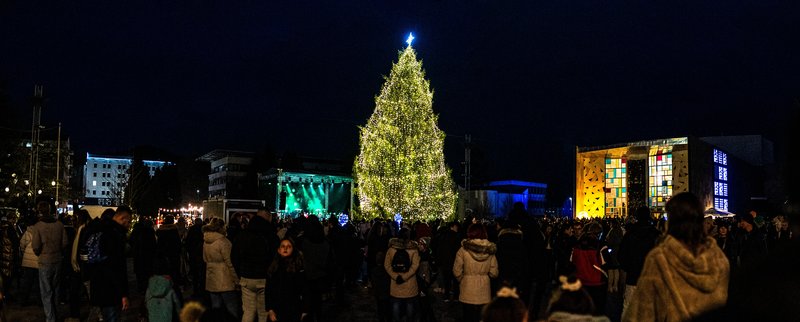 Velenje prazniki okrasitev