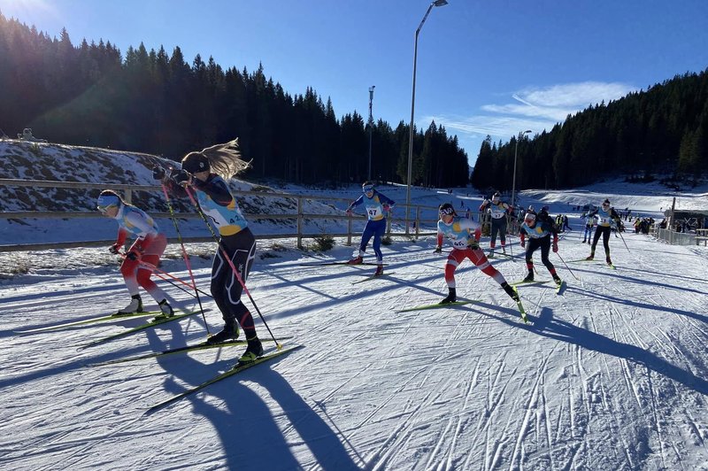 Pokljuka gostila dramatični uvod v državno prvenstvo v teku na smučeh (foto: Facebook)