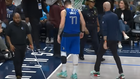 Luka Dončić NBA Dallas poškodba