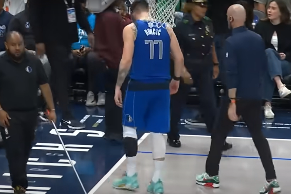 Luka Dončić NBA Dallas poškodba