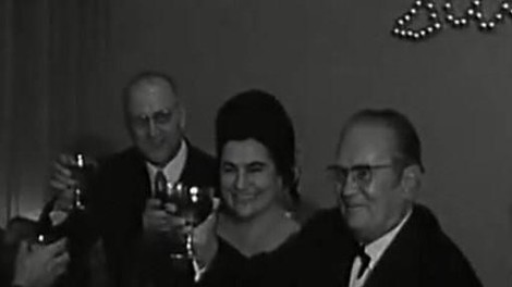 Jospi Broz Tito Jovanka silvestrovanje Ljubljana