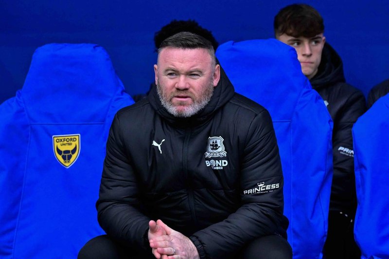 Wayne Rooney odhaja iz Plymoutha po devetih tekmah brez zmage (foto: Profimedia)