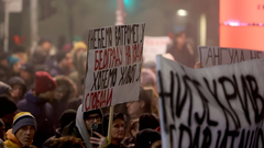 Srbija, protest