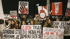 Srbija, protest