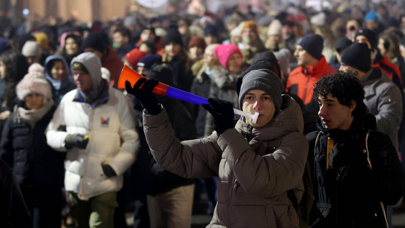 Srbija, protest