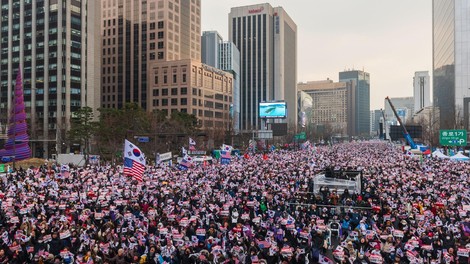 juzna koreja protesti