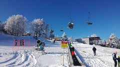 sankanje Mariborsko Pohorje zima