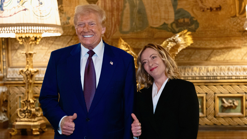 Donald Trump, Giorgia Meloni