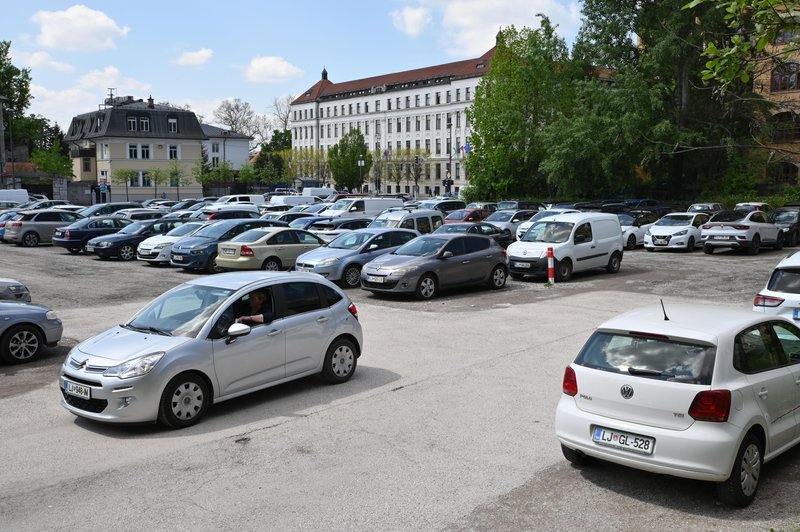 parkirišče Nuk 2 Ljubljana parkiranje