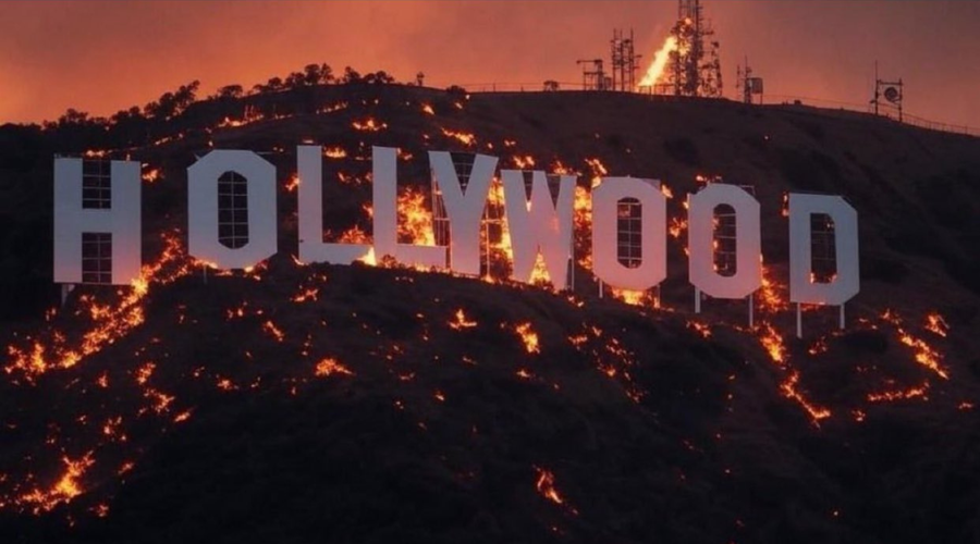 Požari v Los Angelesu: Hollywood v plamenih, pet smrtnih žrtev in 300.000 gospodinjstev brez elektrike (VIDEO) (foto: Profimedia)