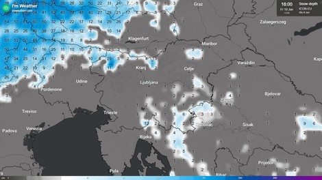 vreme oblacno snezno