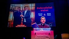 Borut Pahor Martin Golob dobrodelnost