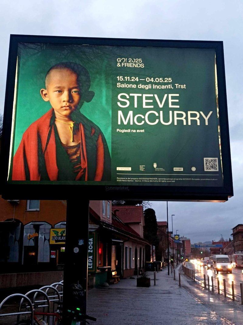 Steve McCurry fotografska razstava Trst