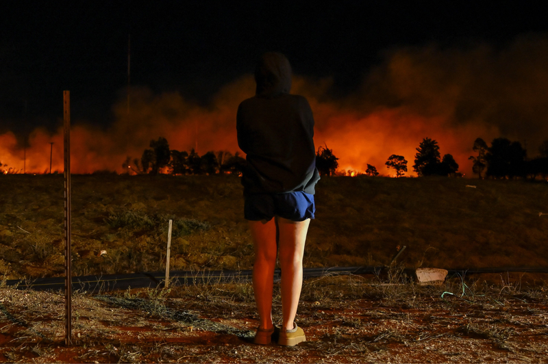 Prihajajo močni vetrovi: razmere v Los Angelesu se lahko spet občutno poslabšajo (foto: Profimedia)