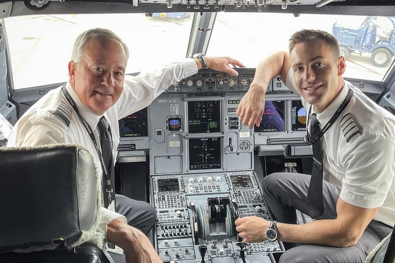 Pilot razkril, koliko zasluži, ženitne ponudbe se kar vrstijo (foto: Instagram/flywithgarrett)