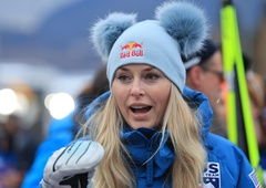 Lindsey Vonn padla na treningu in se poškodovala