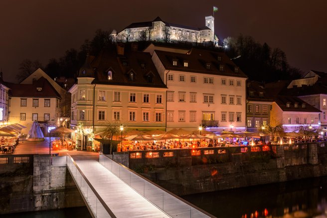 ljubljana center panorama