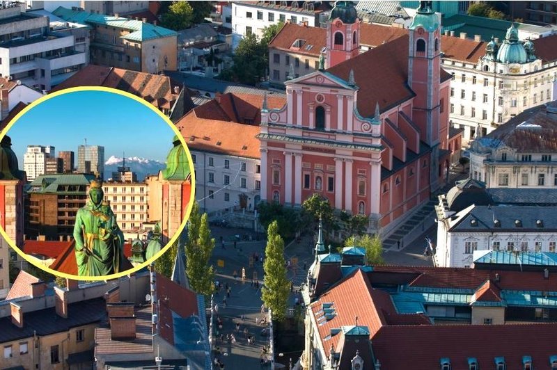 Italijanu je Ljubljana ukradla srce, posvetil ji je ganljiv poklon (foto: Profimedia/Instagram/fotomontaža)