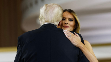 Melania Trump Donald Trump ples inavguracija